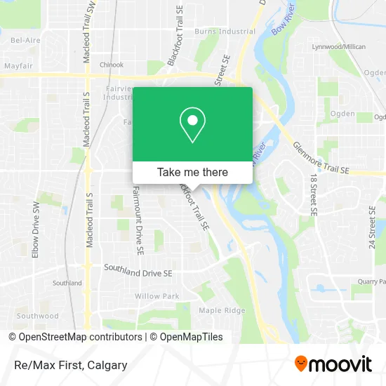 Re/Max First map