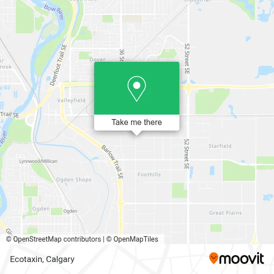 Ecotaxin map