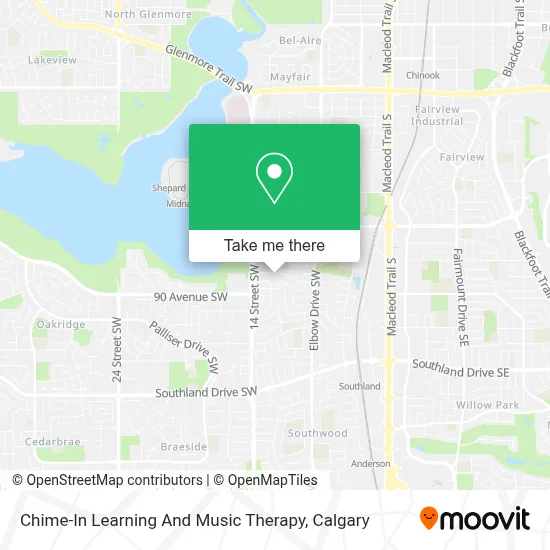 Chime-In Learning And Music Therapy map