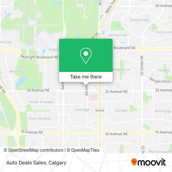 Auto Deals Sales map