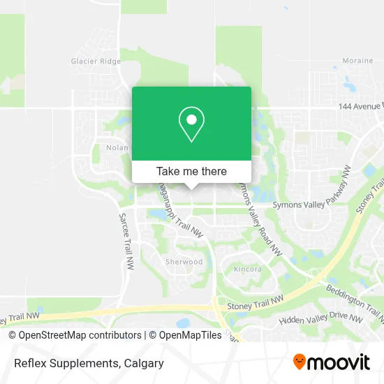 Reflex Supplements map