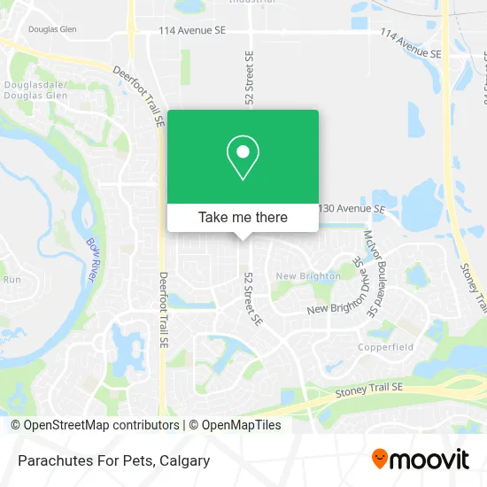 Parachutes For Pets map