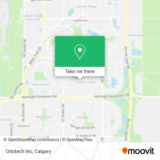Orbitech Inc map