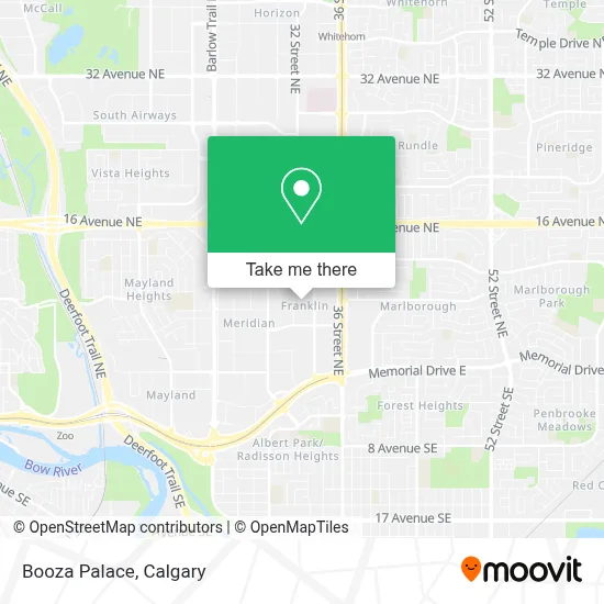 Booza Palace map