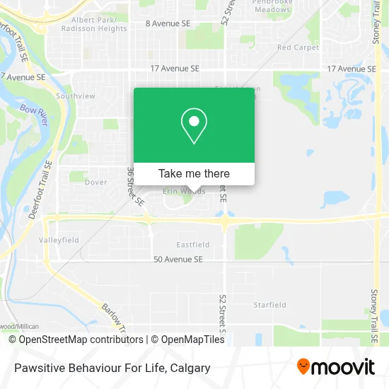Pawsitive Behaviour For Life map