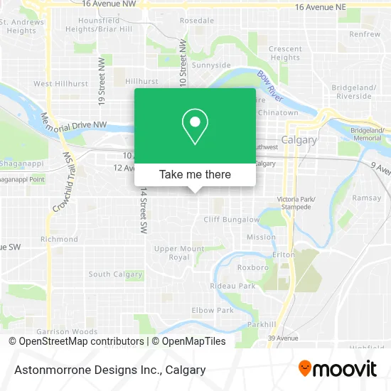 Astonmorrone Designs Inc. map