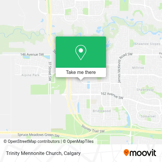 Trinity Mennonite Church map