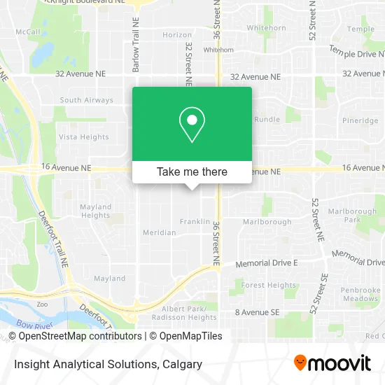 Insight Analytical Solutions map