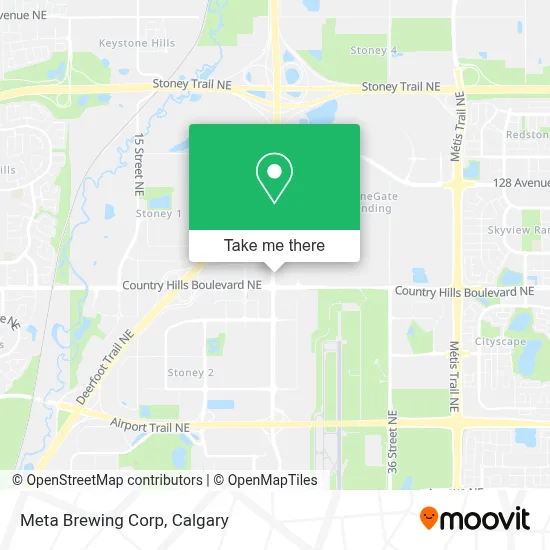 Meta Brewing Corp map