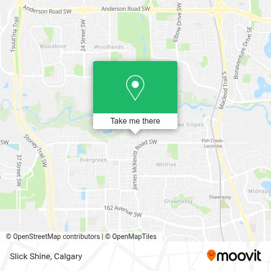 Slick Shine map