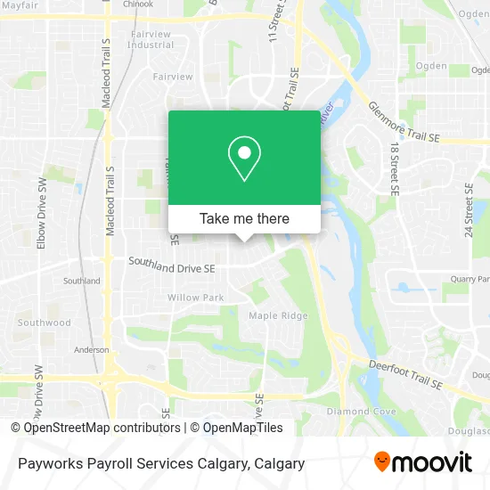 Payworks Payroll Services Calgary map