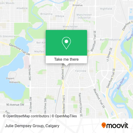 Julie Dempsey Group map