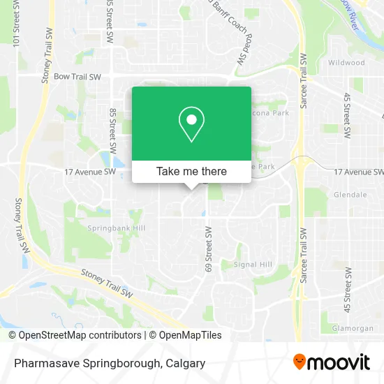 Pharmasave Springborough map