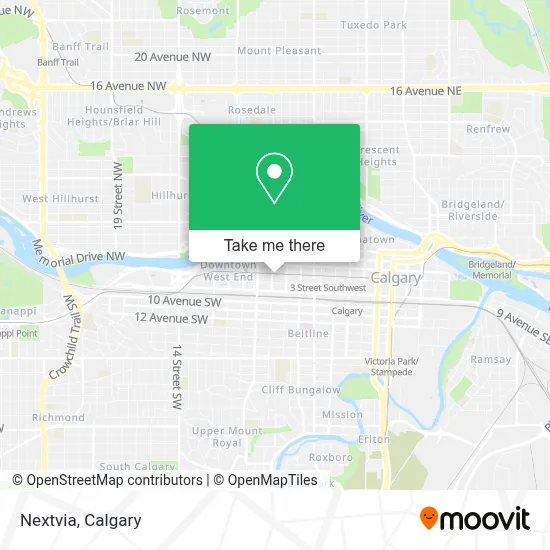 Nextvia map