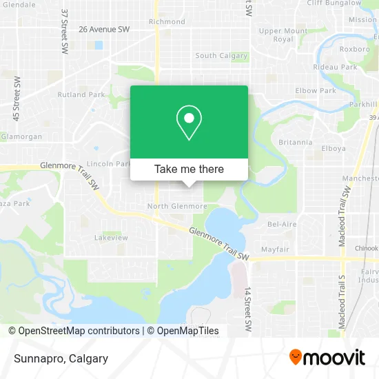 Sunnapro map