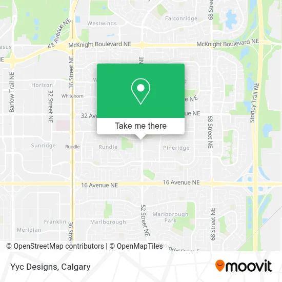 Yyc Designs map