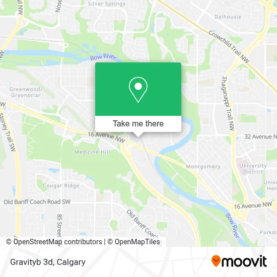 Gravityb 3d map