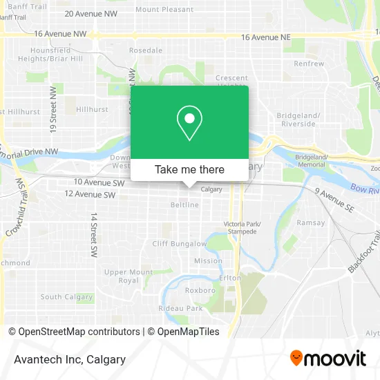 Avantech Inc map