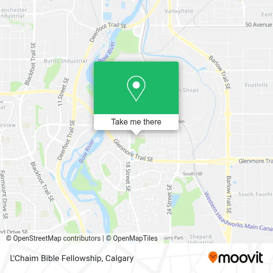 L'Chaim Bible Fellowship map