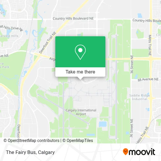 The Fairy Bus map