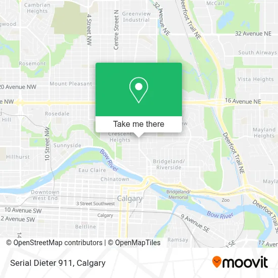 Serial Dieter 911 map
