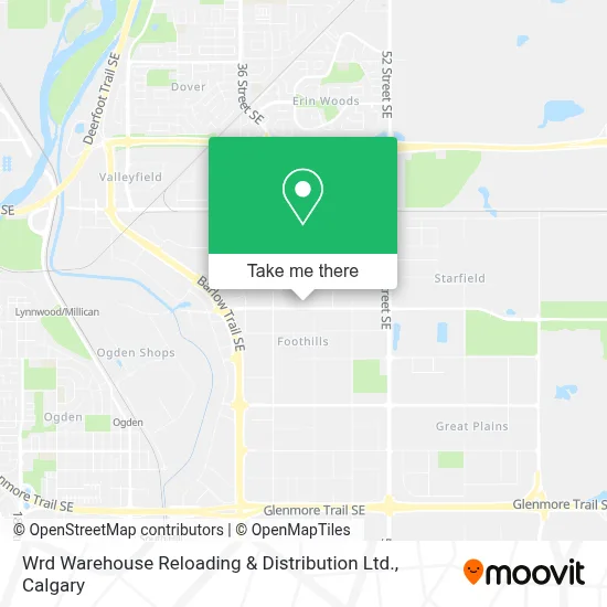 Wrd Warehouse Reloading & Distribution Ltd. map