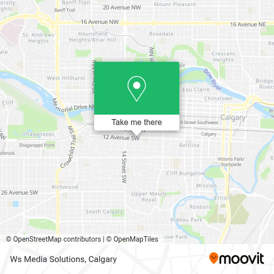 Ws Media Solutions map