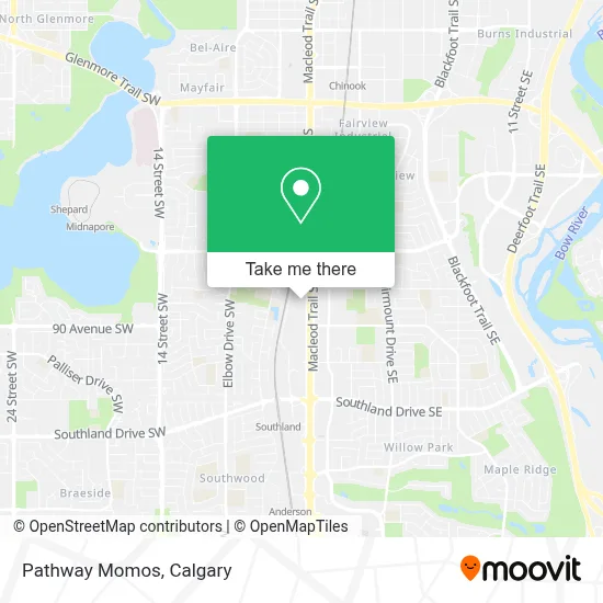 Pathway Momos map