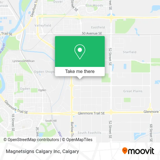 Magnetsigns Calgary Inc map