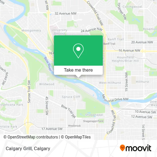 Calgary Grill map