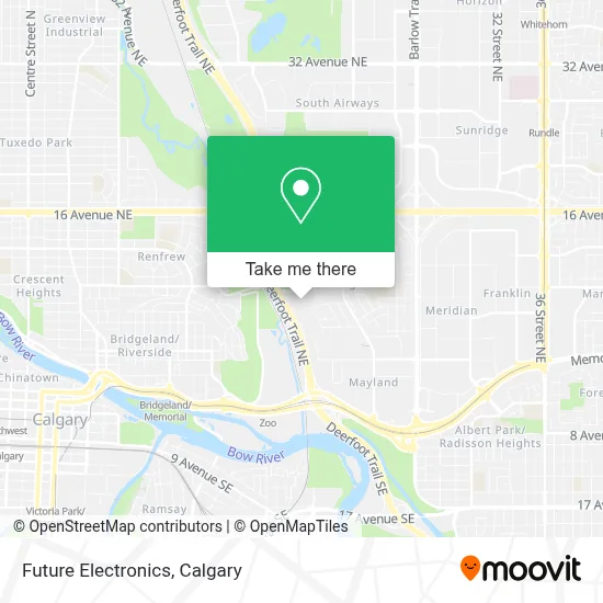 Future Electronics map