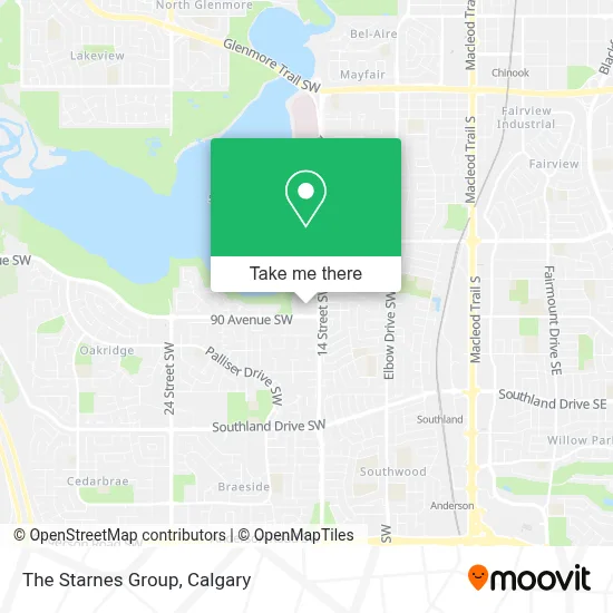 The Starnes Group map