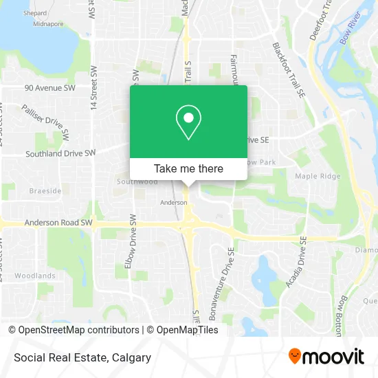 Social Real Estate map