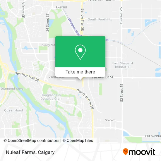 Nuleaf Farms map