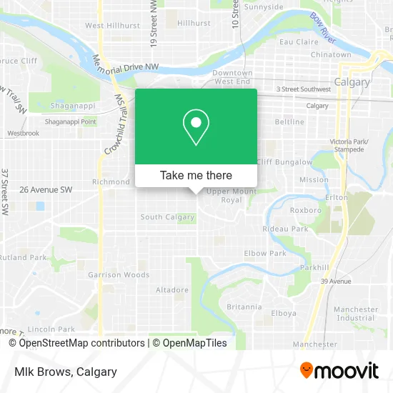 Mlk Brows map