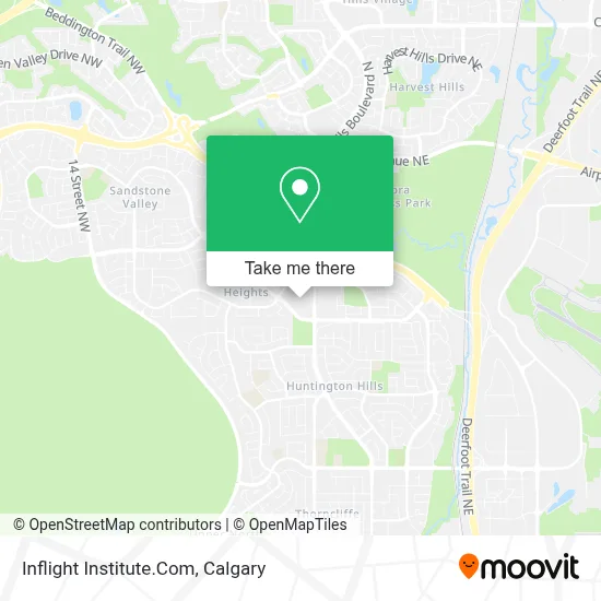 Inflight Institute.Com map