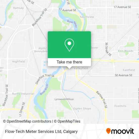 Flow-Tech Meter Services Ltd map