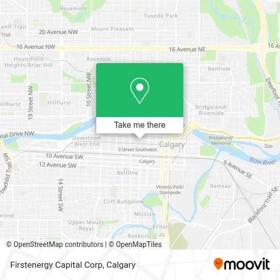 Firstenergy Capital Corp map