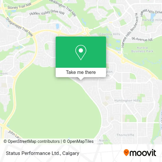 Status Performance Ltd. map
