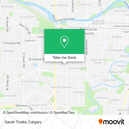 Sarah Tooke map