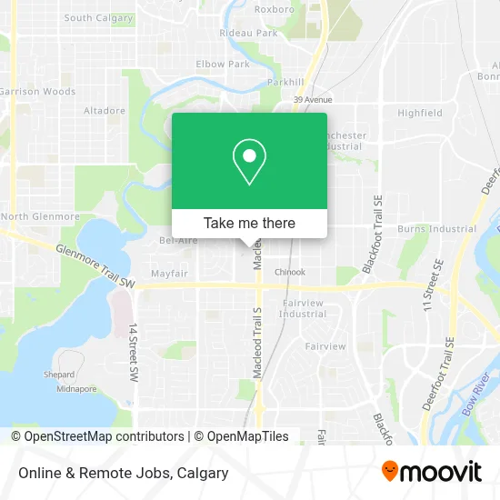 Online & Remote Jobs map
