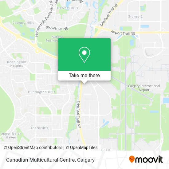 Canadian Multicultural Centre map