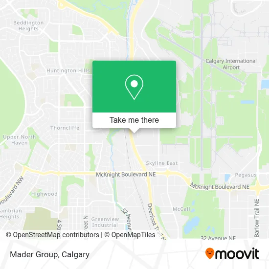 Mader Group map