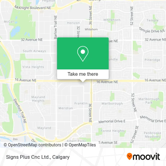 Signs Plus Cnc Ltd. map