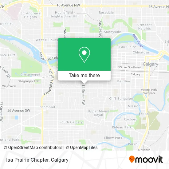 Isa Prairie Chapter map