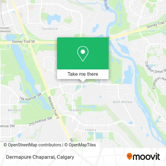 Dermapure Chaparral map