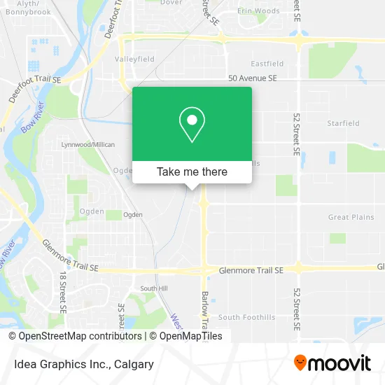Idea Graphics Inc. map