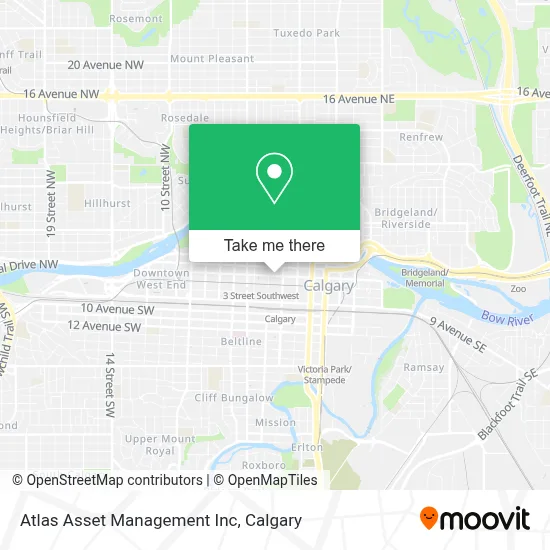 Atlas Asset Management Inc map