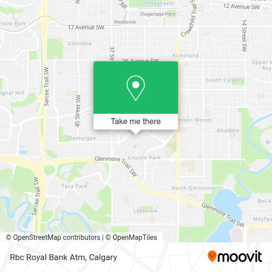 Rbc Royal Bank Atm map