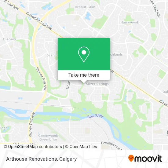 Arthouse Renovations map